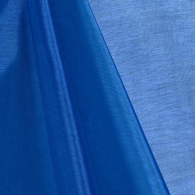 Royal Blue Mirror Organza Fabric