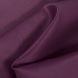 Eggplant Dull Matte Bridal Satin Fabric