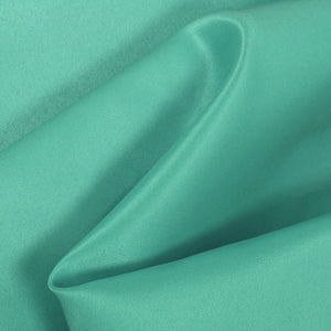 Jade Dull Matte Bridal Satin Fabric