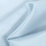 Baby Blue Dull Matte Bridal Satin Fabric