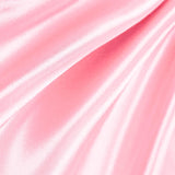 Light Pink Poly Satin Fabric / 50 Yards Roll