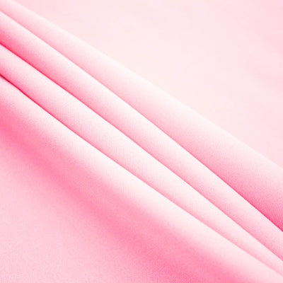 Pink Polyester Poplin Fabric