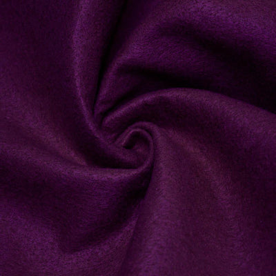 Plum solid Acrylic Felt Fabric / 20 Yards Roll