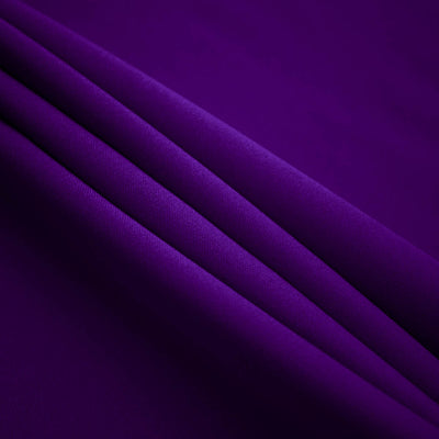 Purple Polyester Poplin Fabric