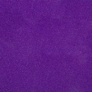 Purple Glitter Sparkle Metallic Faux Fake Leather Vinyl Fabric / 40 Yards Roll