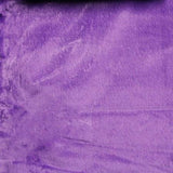 Puple Velboa Fur Solid Short Pile