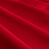 60" Red Broadcloth Fabric