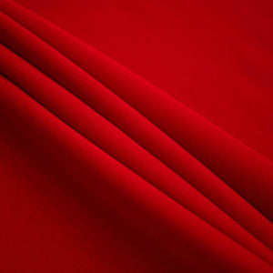 Red Polyester Poplin (60") Fabric / 100 Yards Roll