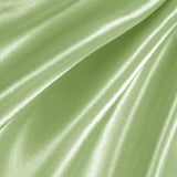 Sage Poly Satin Fabric