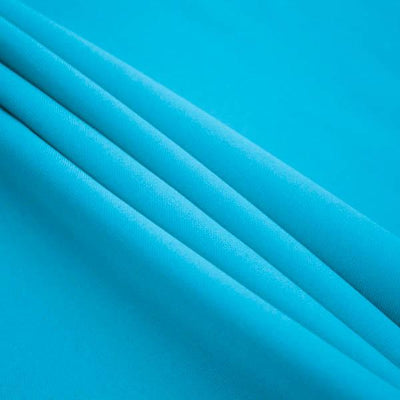 Turquoise Polyester Poplin (60