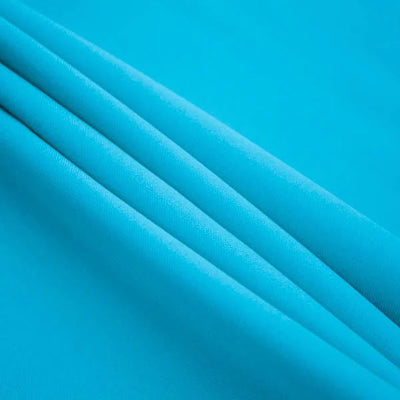 Turquoise Polyester Poplin (120