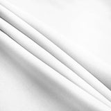 White Poly Poplin Fabric