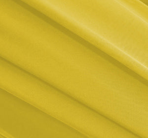 Yellow Stretch Mesh Fabric