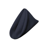 (12 / Pack) Navy Blue 18" Polyester Napkin