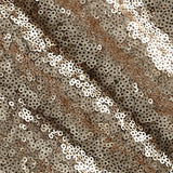 Champagne Mini Glitz Sequin Mesh Fabric