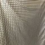 3D Black Optical Tiles 4 Way Stretch Spandex Fabric