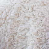 Curly Ivory Faux Fur Fabric