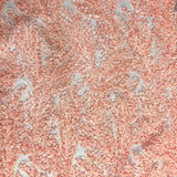 Blush Floral Metallic Sequin Lace