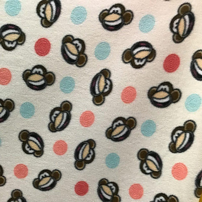 Monkey Fleece Fabric