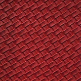 Red Basket Weave Upholstery Vinyl Fabric