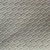 White Basket Weave Upholstery Vinyl Fabric