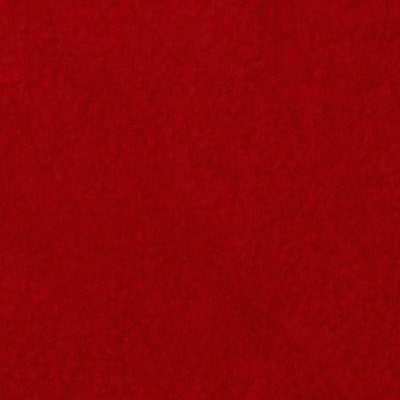 Red Anti Pill Solid Fleece Fabric / 50 Yards Roll