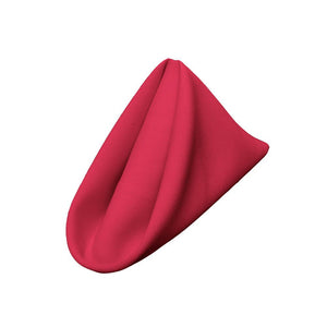 (12 / Pack) Fuchsia 18" Polyester Napkin