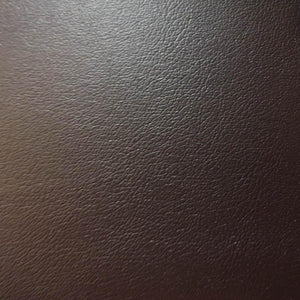 Brown 1.0 mm Thickness Soft PVC Faux Leather Vinyl Fabric